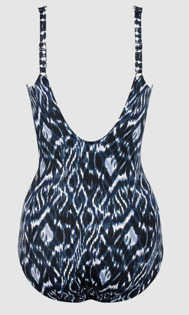Palatium Sanibel Underwired Plus Sized Shaping Swimsuit, Fits Up to a DD Cup