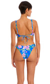Hot Tropics Blue High Leg Bikini Brief