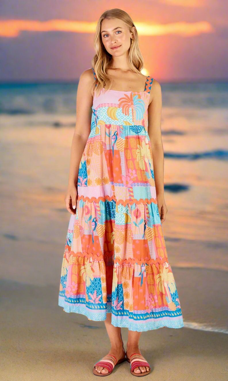 ワンピース louren volume summer dress louren volume summer dress