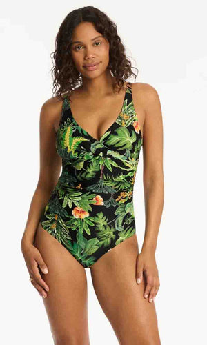 Lotus Cross Front One Piece