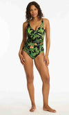 Lotus Cross Front One Piece