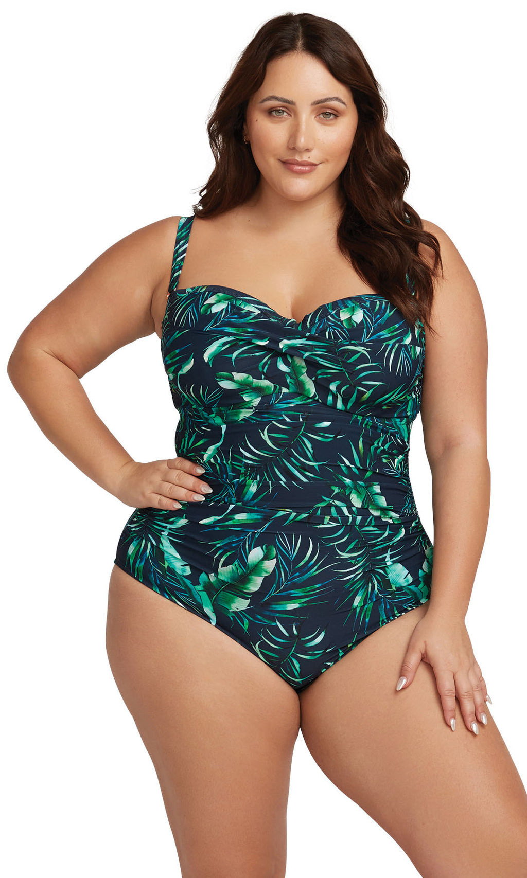 Palmspiration Botticelli Underwire One Piece, Fits D Cup to DD Cup