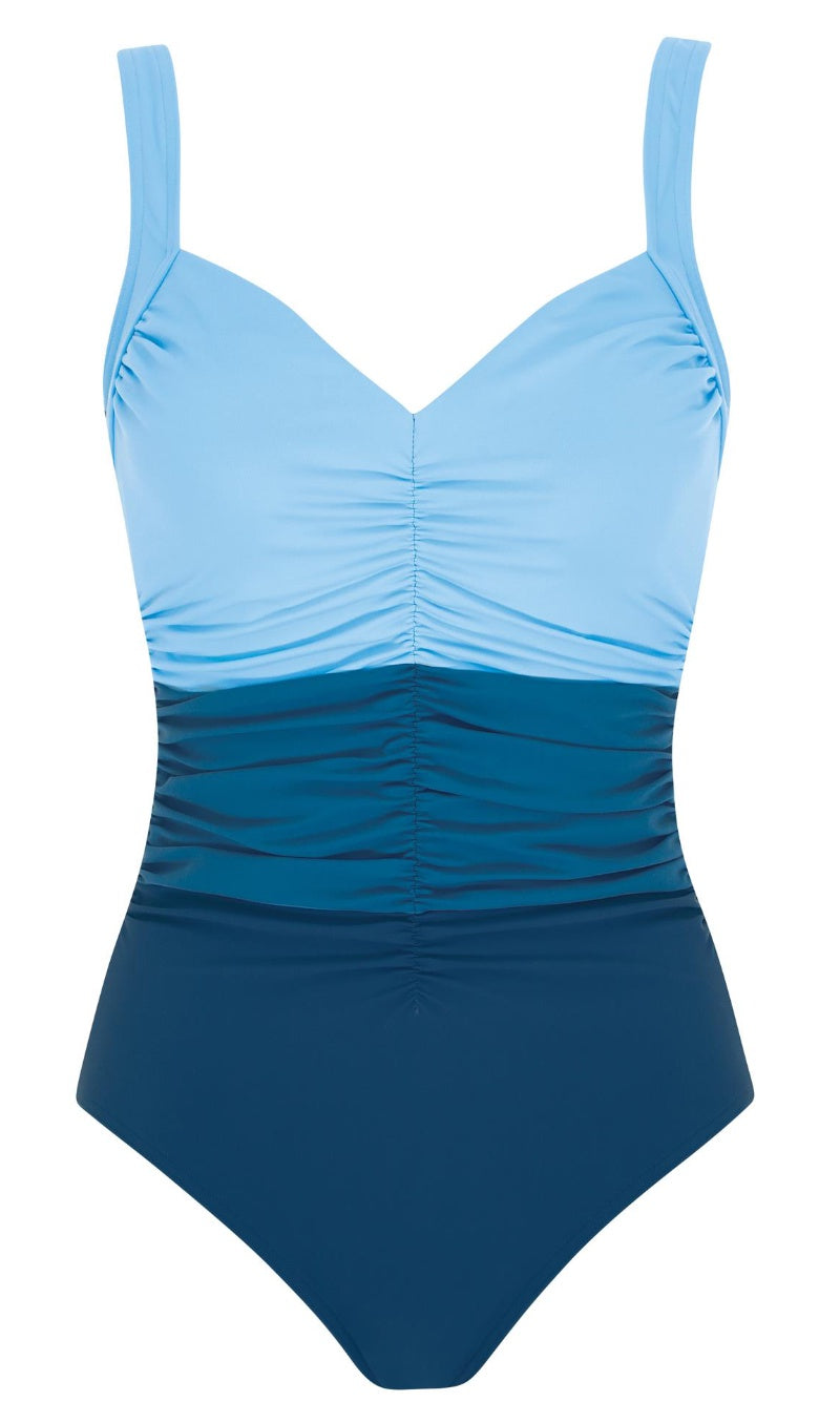 Full Piece Shapewear Ocean of Dreams, Special Order B Cup to G Cup