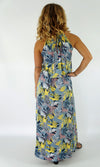 Rayon Dress Chloe Long Tranquility, More Colours