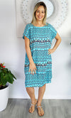 Rayon Dress Michelle Tuscany, More Colours