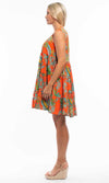 Rayon Short Layer Dress Pampelone