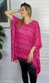 Rayon Cover Up V Neck Arica, More Colours