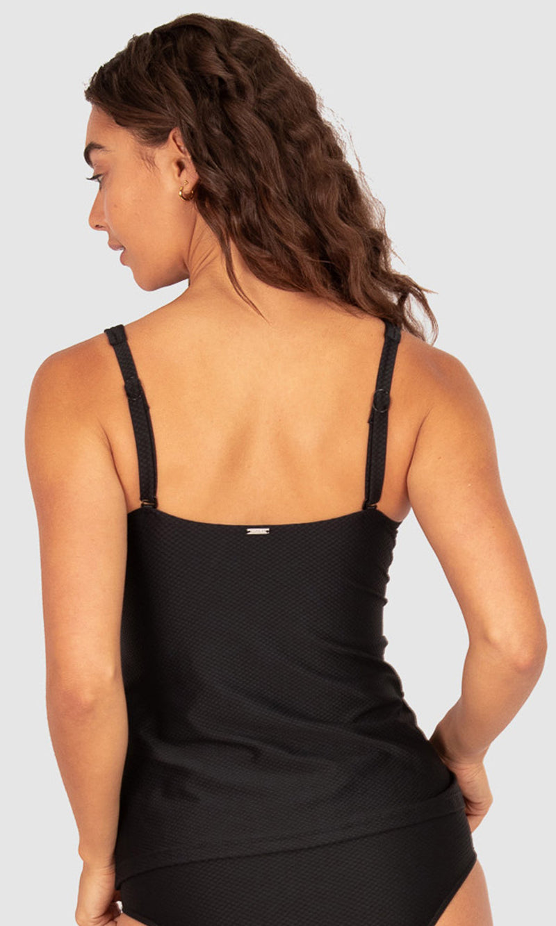 Rococco D-E Cup Wrap Singlet Top, More Colours