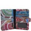Aboriginal Art Compact Passport Wallet Elements