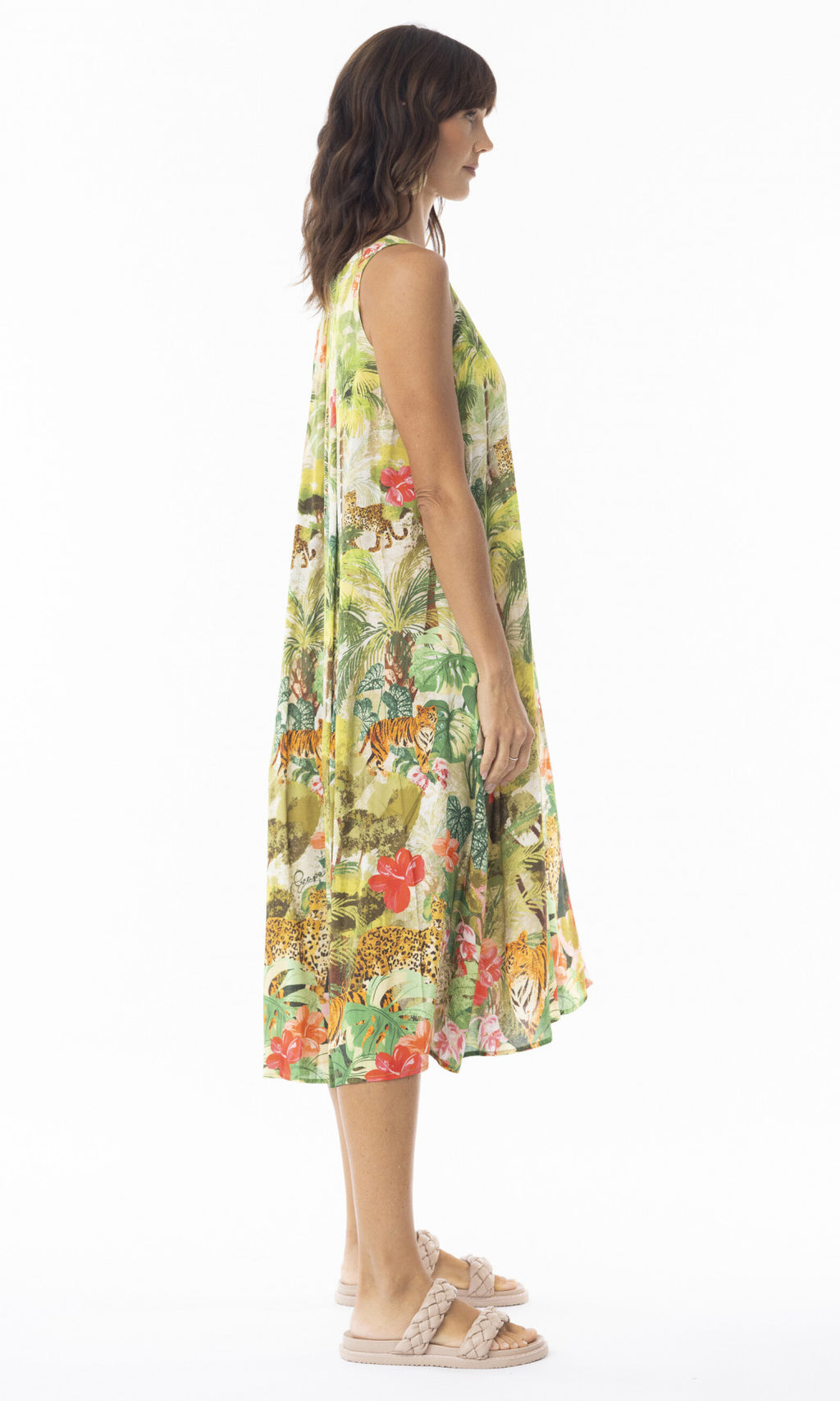 Rayon Cecilia Dress Sleeveless