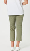 Cotton Twill Stretch Capri Pant, More Colours