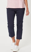 Cotton Twill Stretch Capri Pant, More Colours