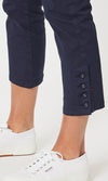 Cotton Twill Stretch Capri Pant, More Colours