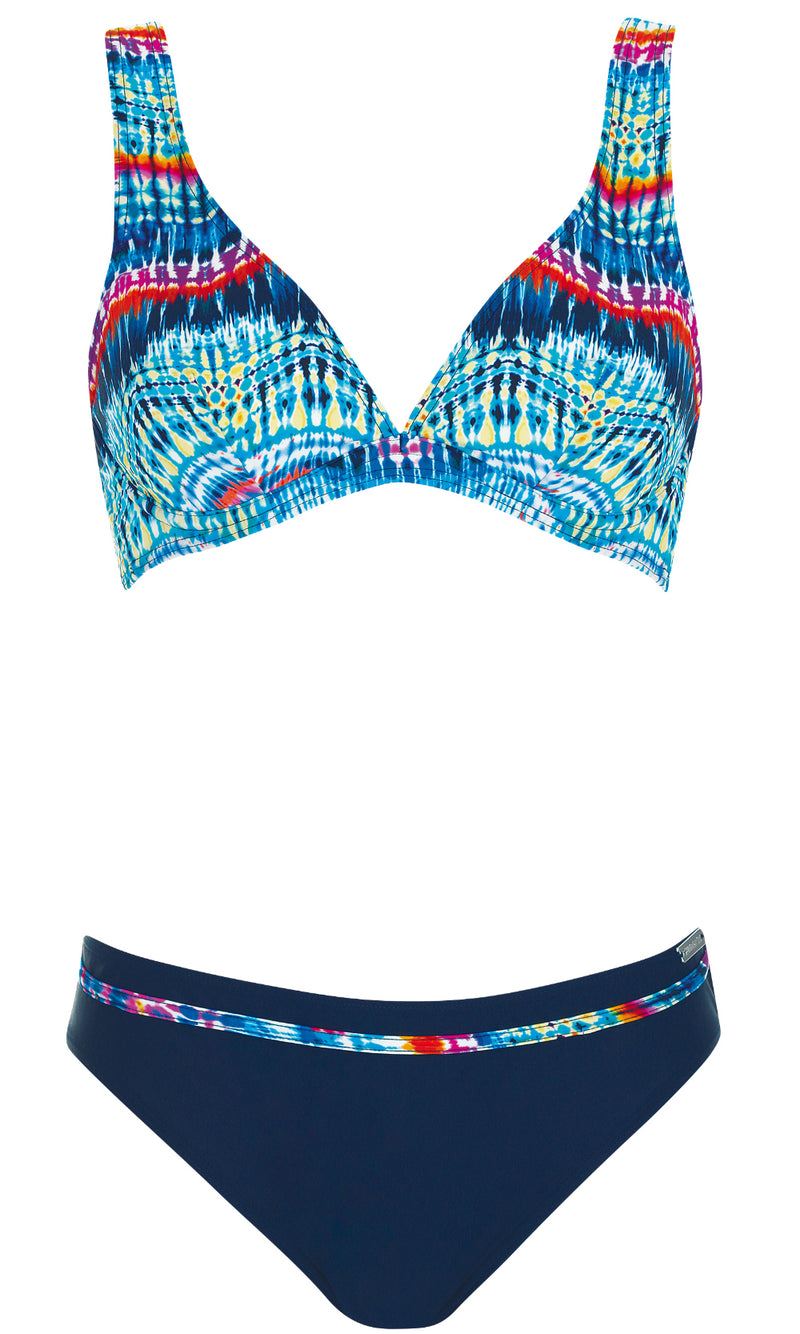 Bikini Set Cosmic Waves, Special Order B Cup to G Cup