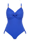 Beach Waves Ultramarine UW Twist Front Swimsuit With Adjustable Leg, Special Order D Cup to H Cup