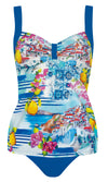 Tankini Set Citrus Coastline, Special Order B Cup to F Cup