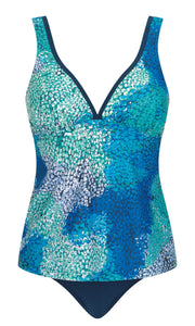 Tankini Set Abyssal Gleam, Special Order B Cup to D Cup