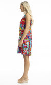 Rayon Dress Contemporary Sleeveless, More Print