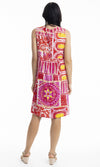 Rayon Dress Contemporary Sleeveless, More Print