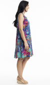 Rayon Dress Contemporary Sleeveless, More Print