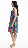 Rayon Dress Contemporary Sleeveless, More Print