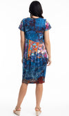 Cotton Knit Dress Bubble Short Sleeve, More Prints