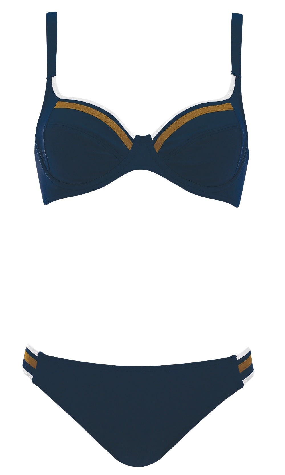 Bikini Set Golden Voyage, More Colours, Special Order B Cup to H Cup