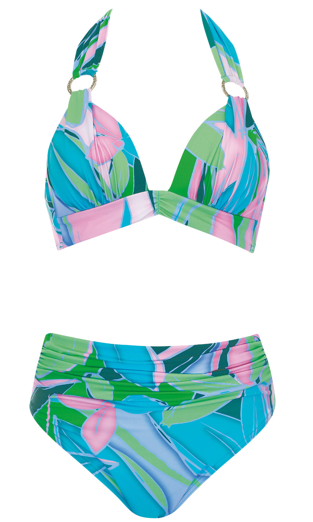 Bikini Set Palm Mirage, Special Order A Cup to D Cup