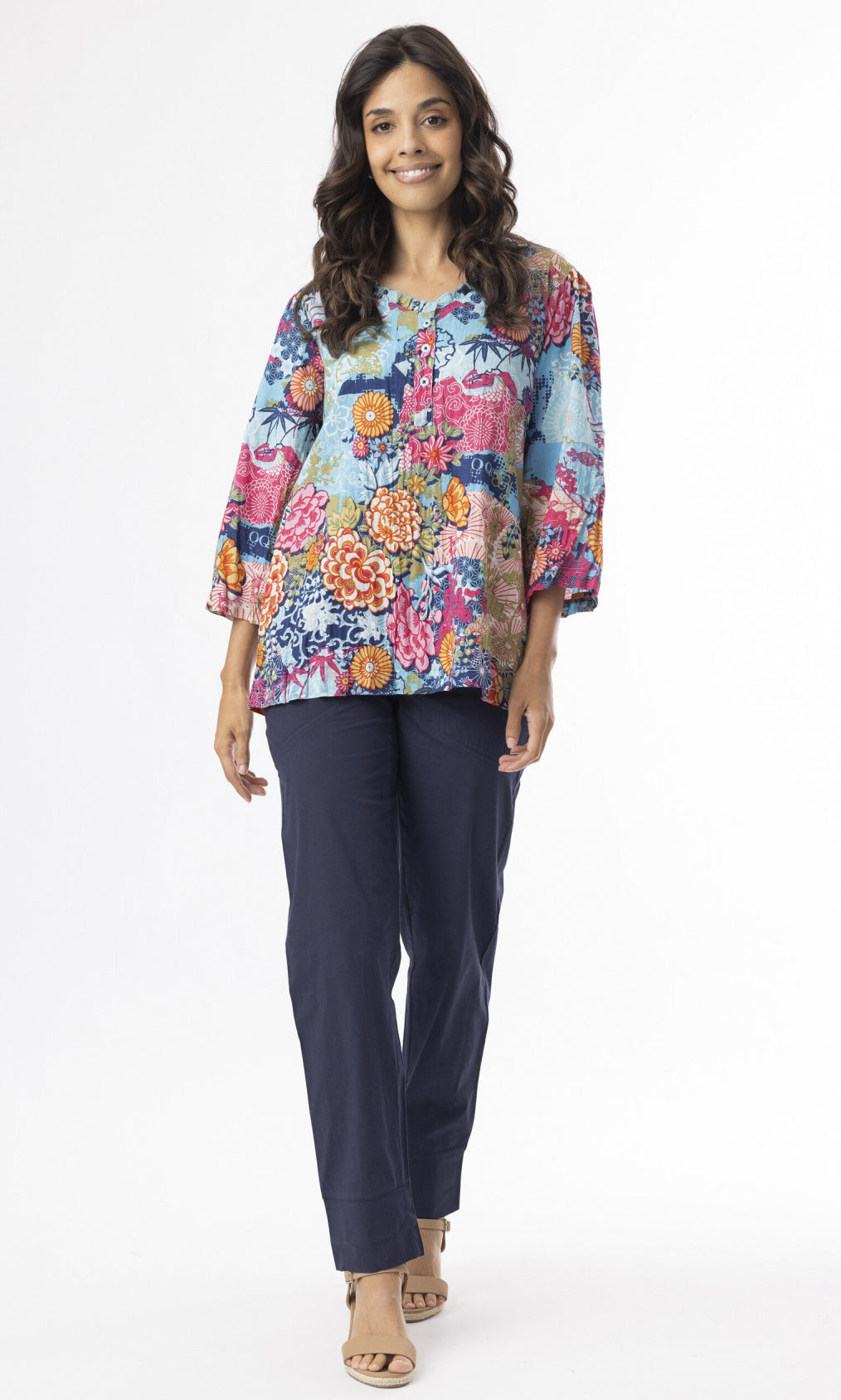 Cotton Frill Top Ikebana