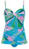 Tankini Set Palm Mirage, Special Order A Cup to D Cup