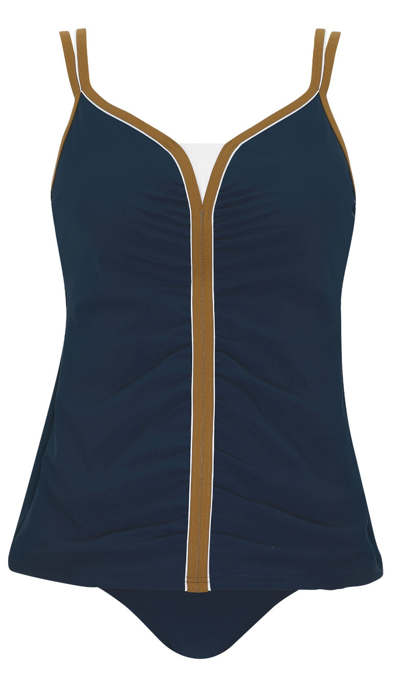 Tankini Set Mastectomy Golden Voyage.  More Colours, Special Order B Cup to E Cup