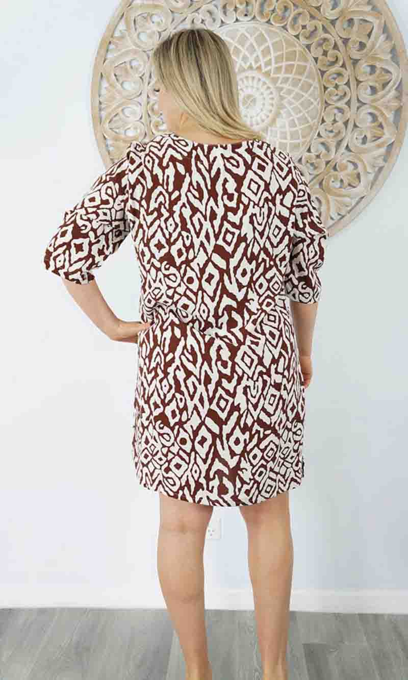 Rayon Tunic 3/4 Sleeve Asmat, More Colours