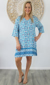 Rayon Tunic 3/4 Sleeve Ottoman, More Colours