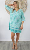 Rayon Tunic 3/4 Sleeve Ottoman, More Colours