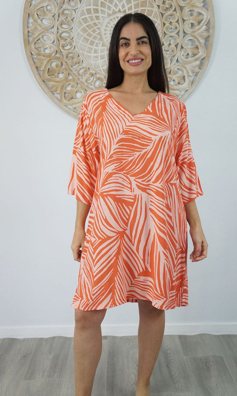 Rayon Tunic 3/4 Sleeve Honiara, More Colours