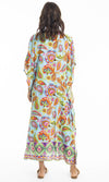 Rayon Kaftan Gabriella Blue