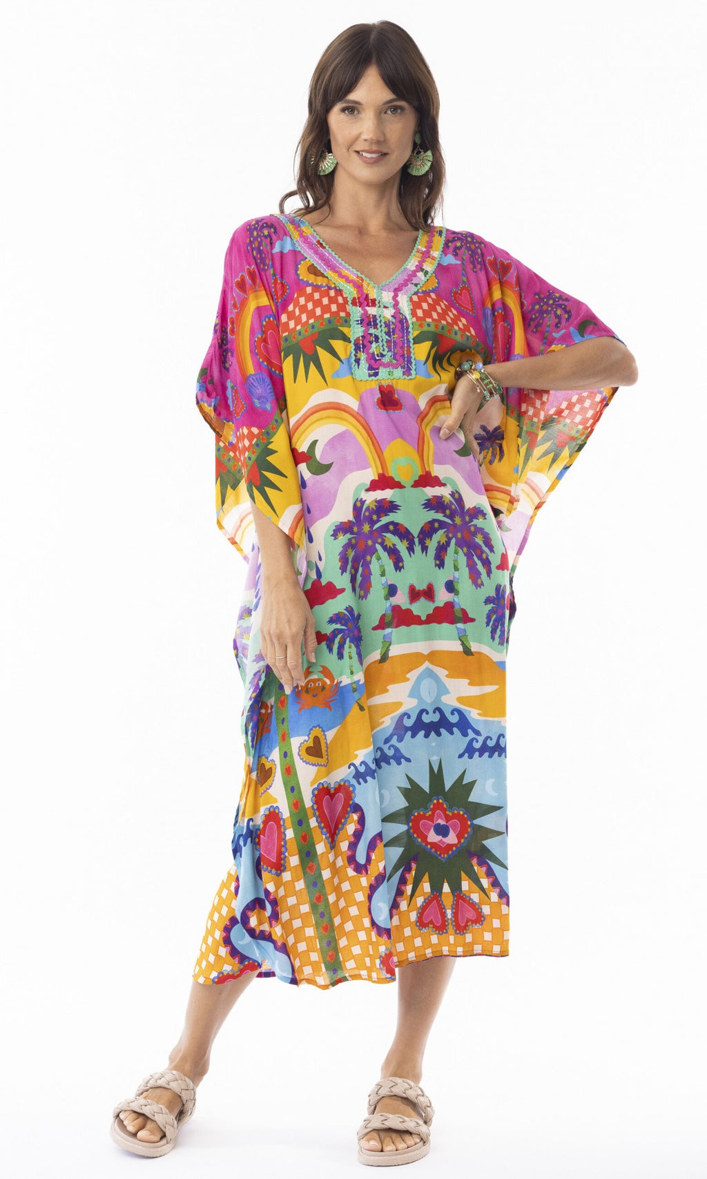Rayon Kaftan Briana