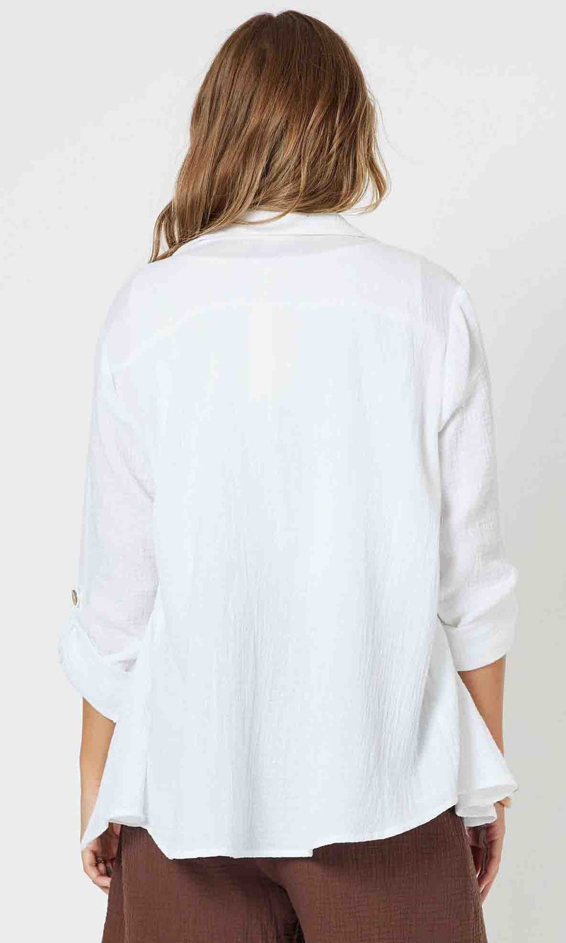 Cotton Textured Shirt Byron White