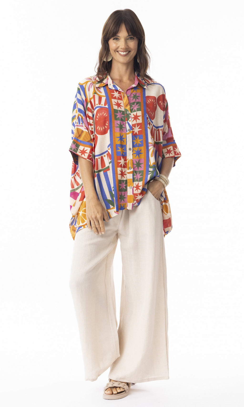 Rayon Oversize Top Marcella