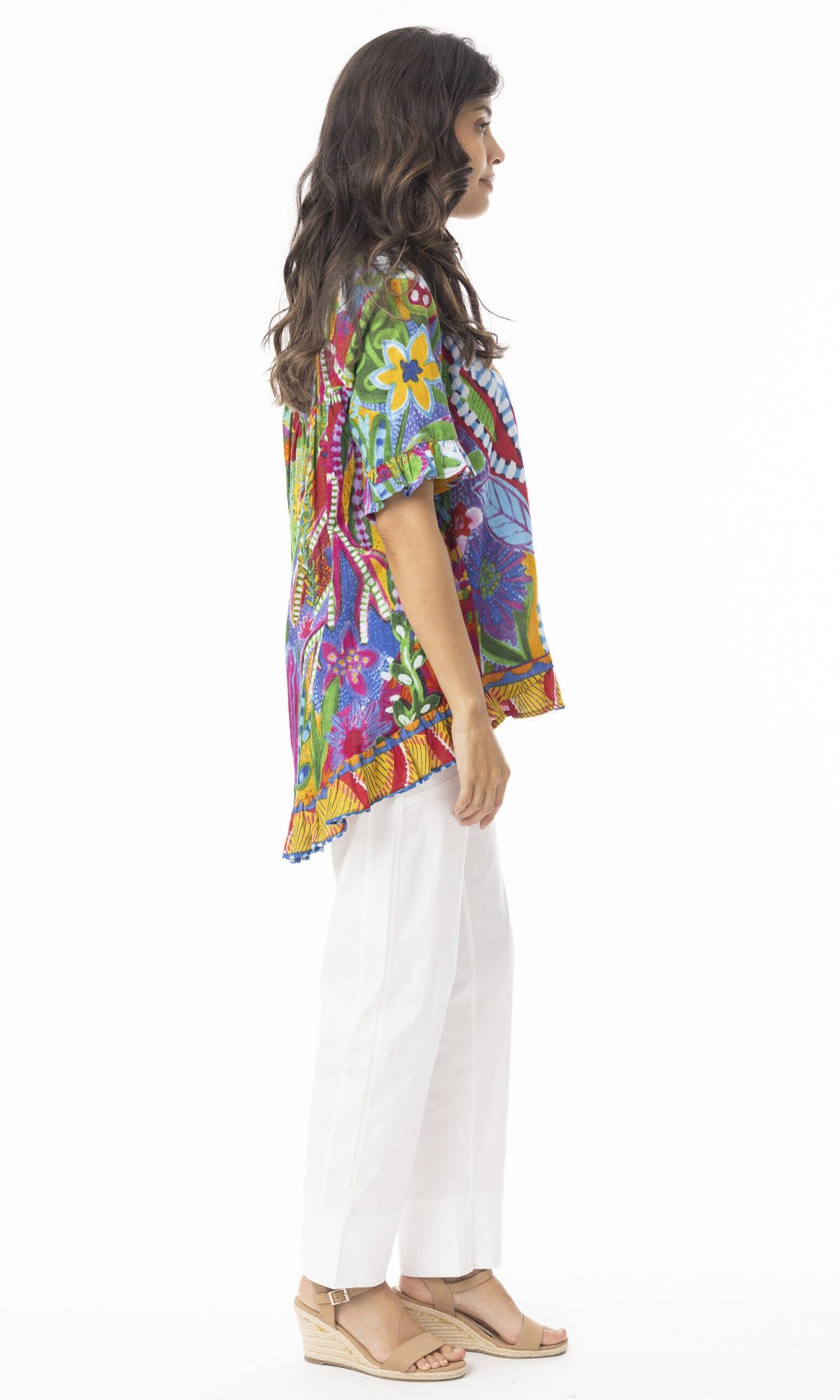 Cotton Frill Top Ipanema