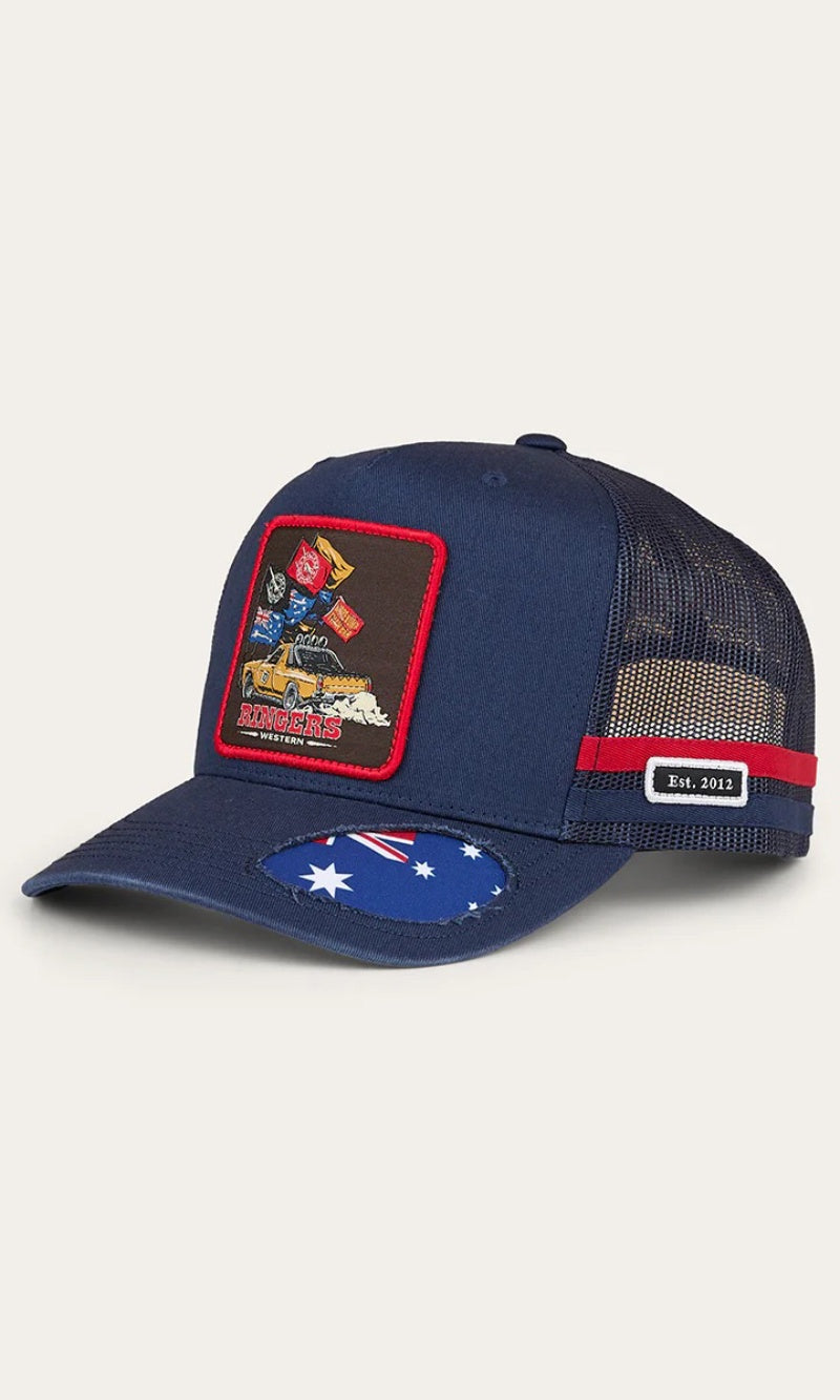 Navy/Red
