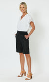 Linen Short Jordan Black