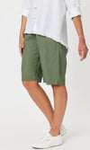 Linen Short Jordan Khaki