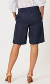 Linen Short Jordan Navy