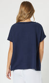 Cotton V Neck Top Byron, More Colours