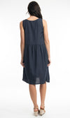Rayon/Linen Dress Bubble Pocket Essentials, More Colours