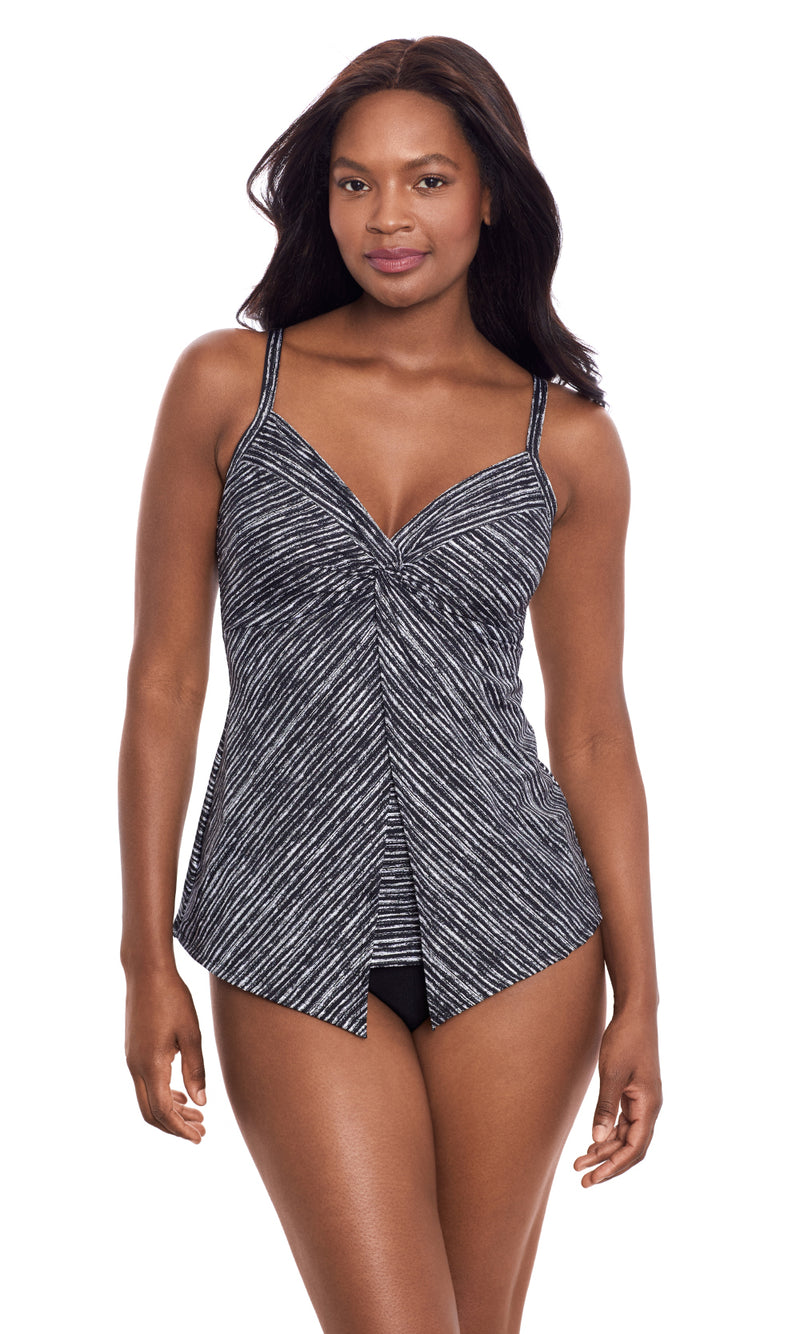 Selenite Love Knot Tankini Top, Fits A Cup to C Cup