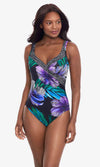 Flora Aura It's A Wrap One Piece Swimsuit, Fits A Cup to C Cup