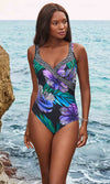 Flora Aura It's A Wrap One Piece Swimsuit, Fits A Cup to C Cup