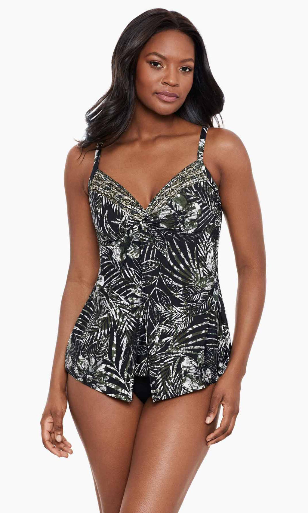 Love Knot Tankini Top in Zahara D Cup to DD Cup